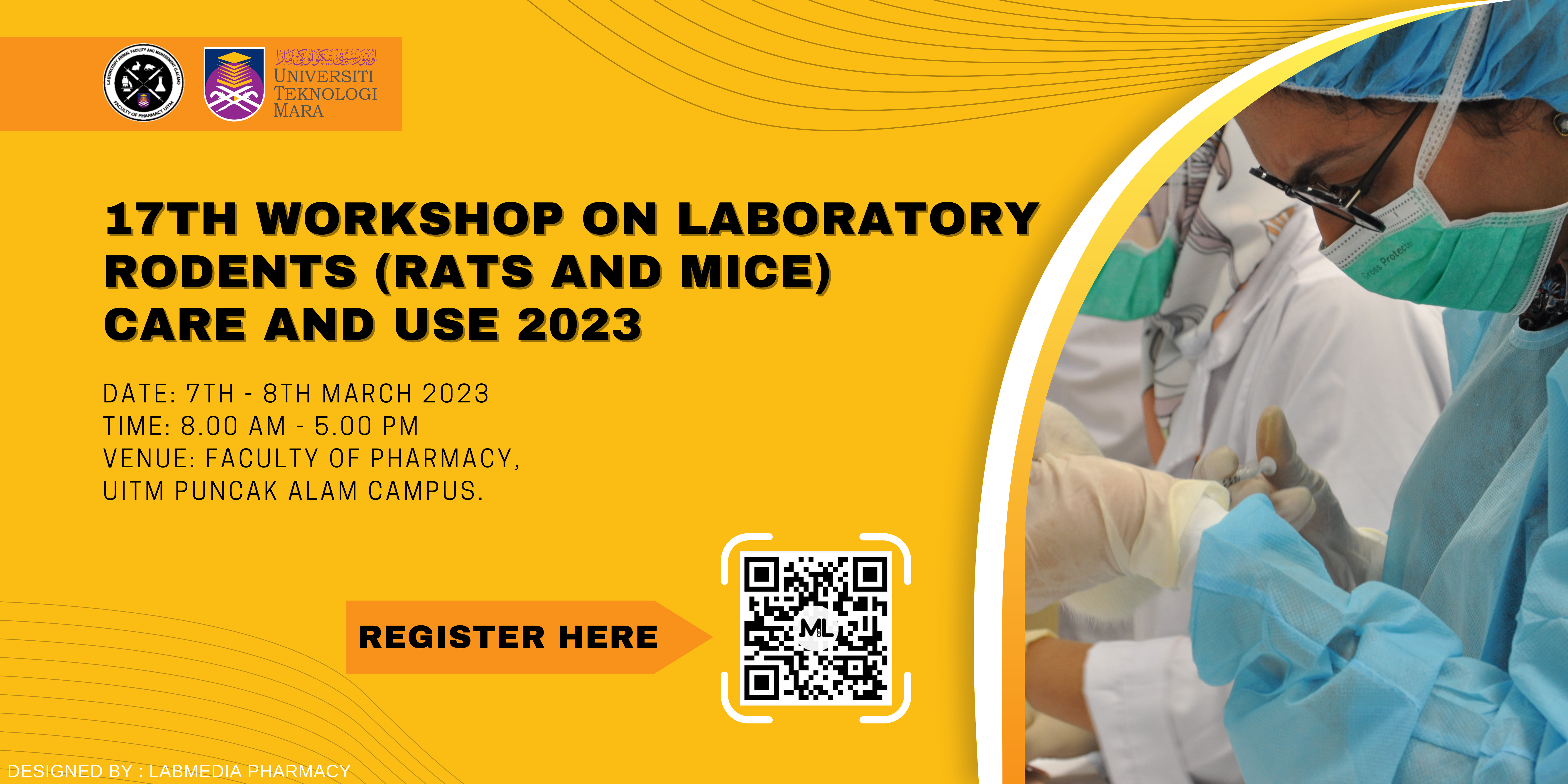 17th Workshop on Laboratory Rodents (Rats and Mice) Care and Use 2023