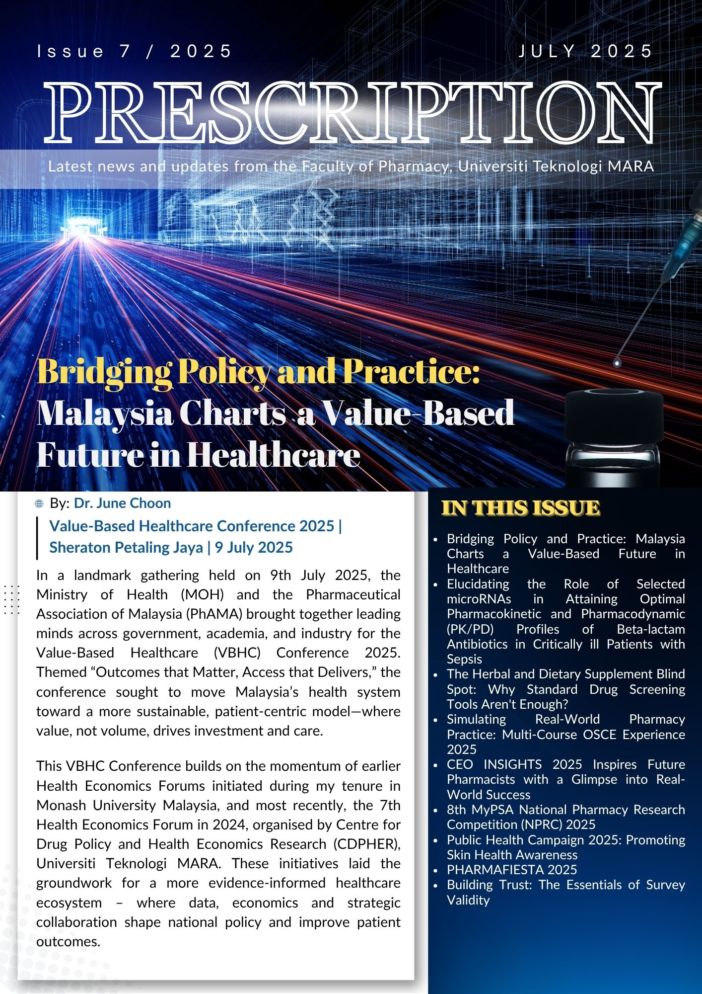 Prescription Newsletter - Issue 7/2025 