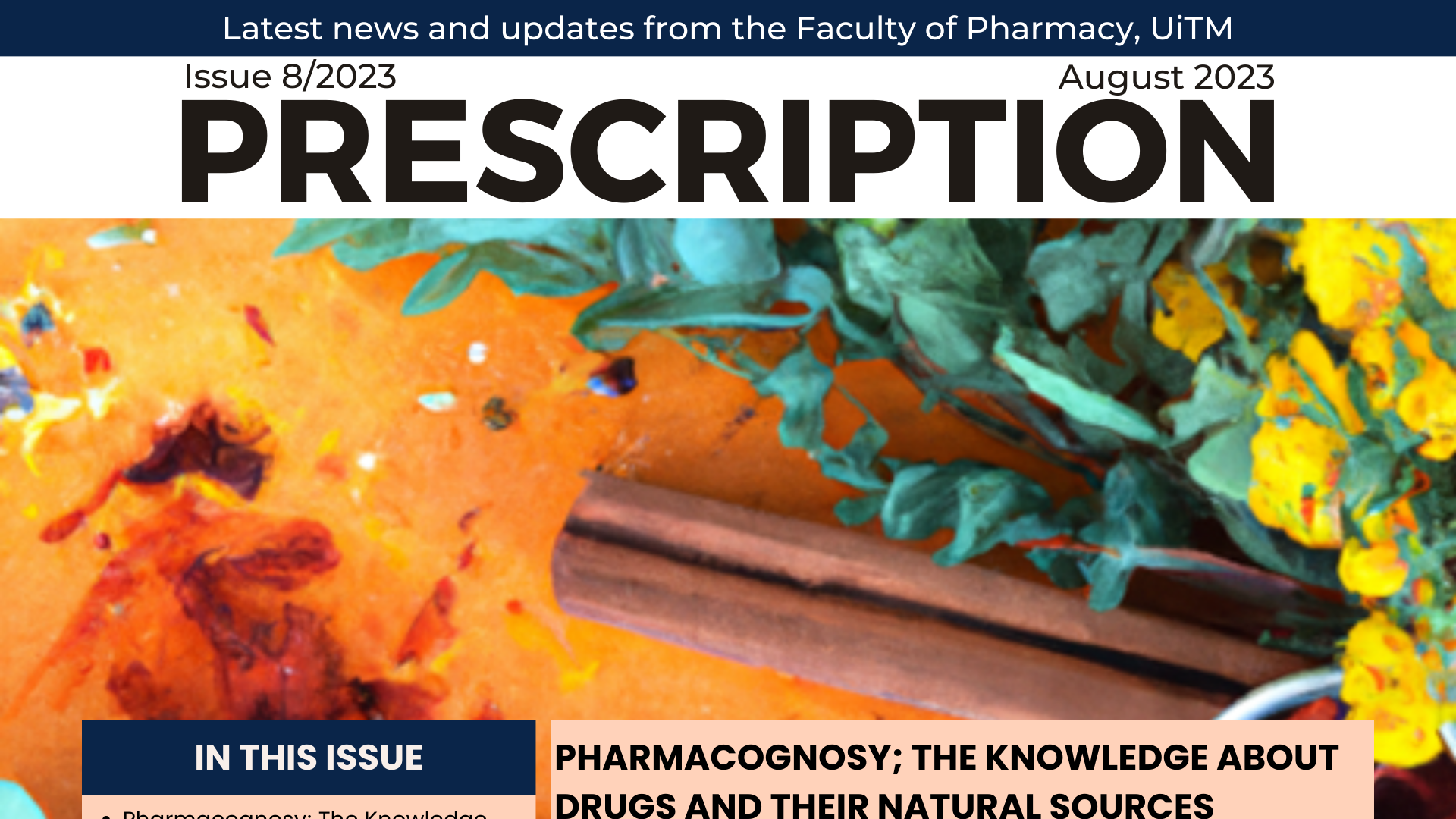 Prescription Newsletter - Issue 8/2023