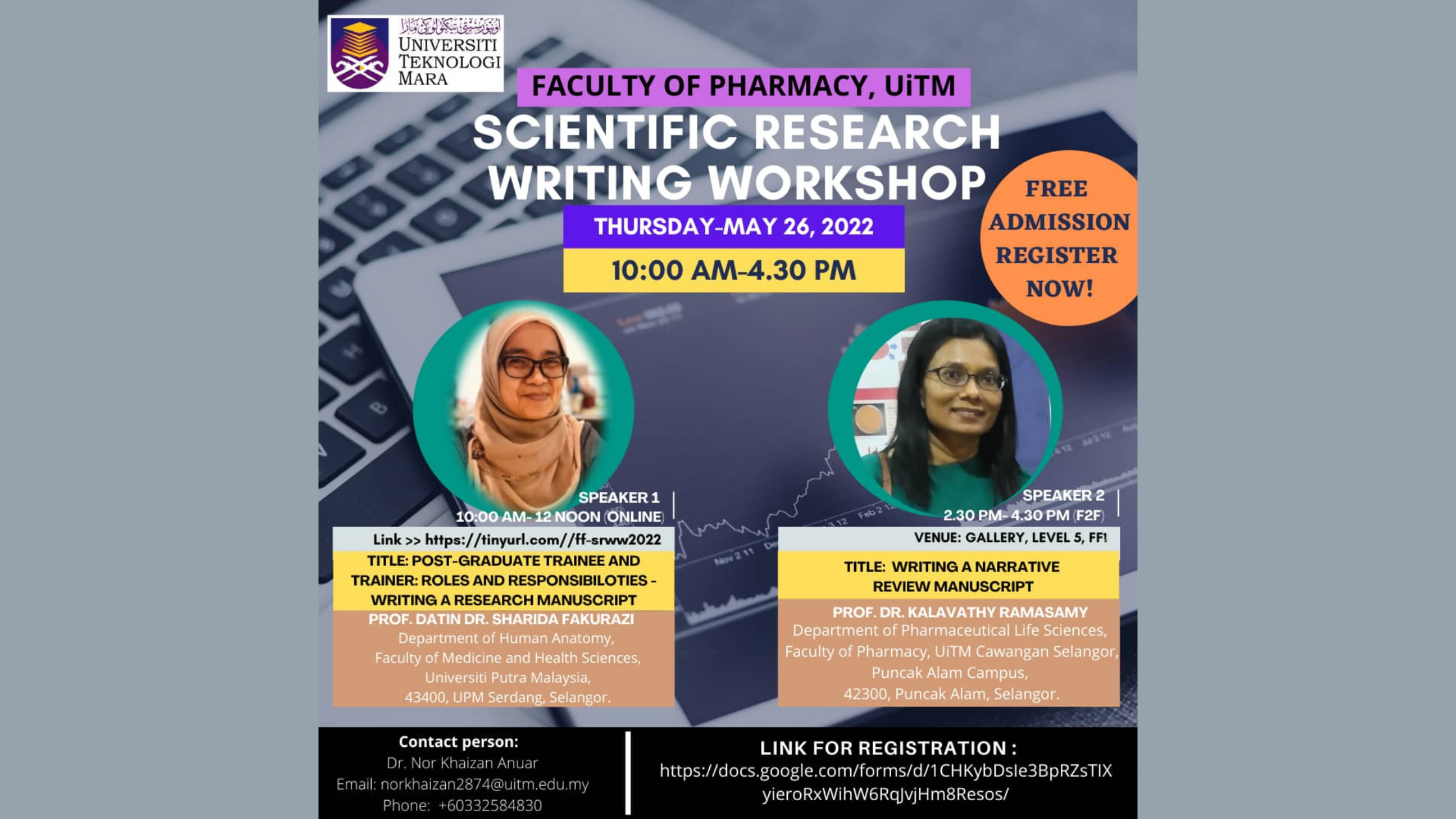 Scientific Research Writing Workshop